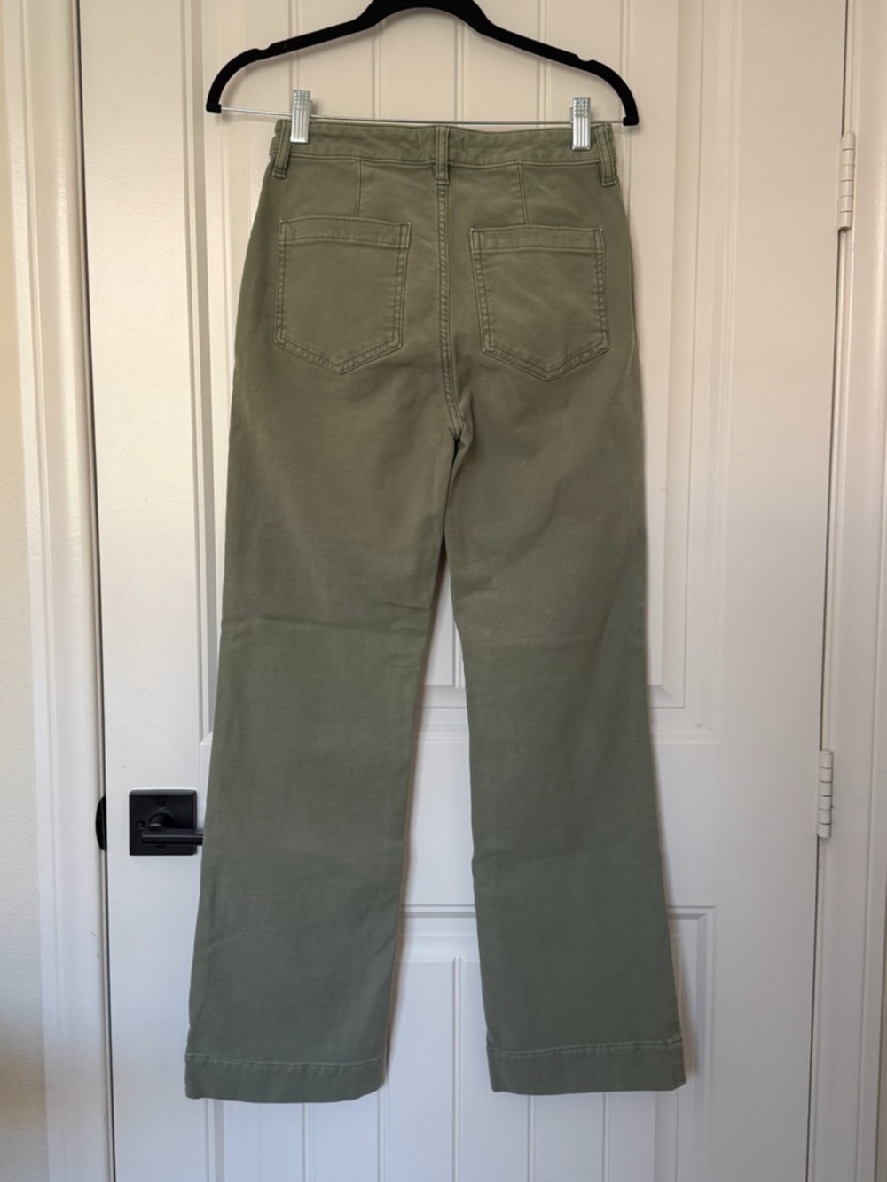 Quince | Short 28" French Terry Wide Leg Pants in Faded Cargo - Picture 5 of 12